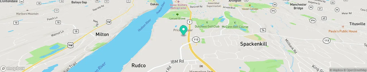 borne de recharge sur la carte