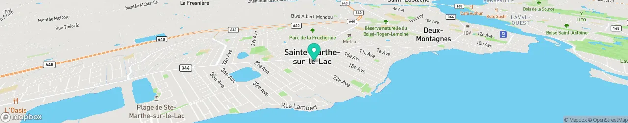 borne de recharge sur la carte