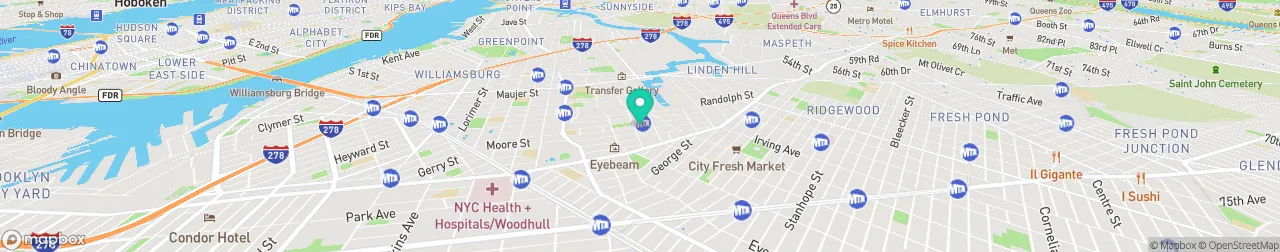 borne de recharge sur la carte