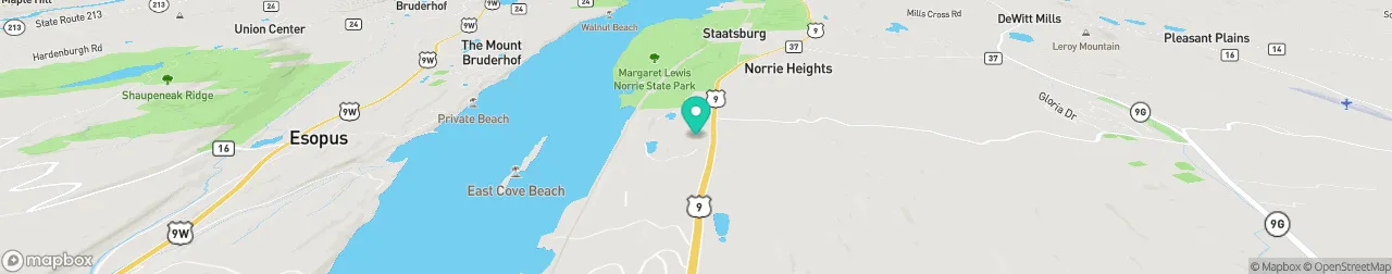 borne de recharge sur la carte