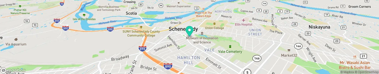 borne de recharge sur la carte