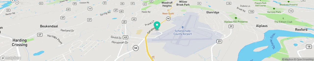 borne de recharge sur la carte