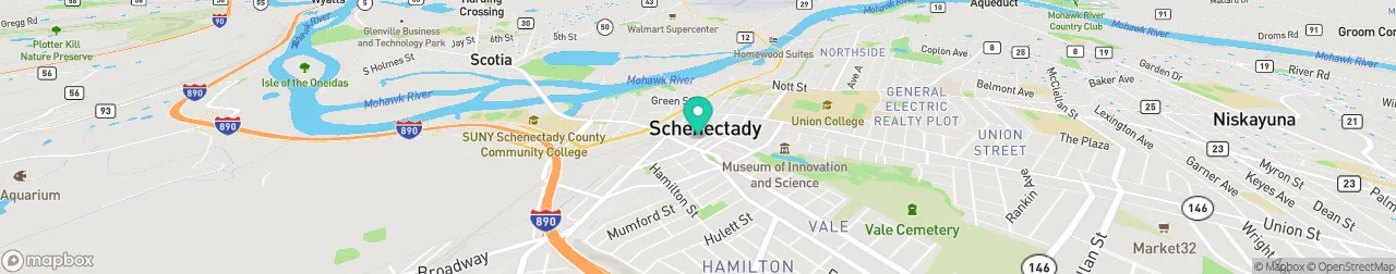 borne de recharge sur la carte