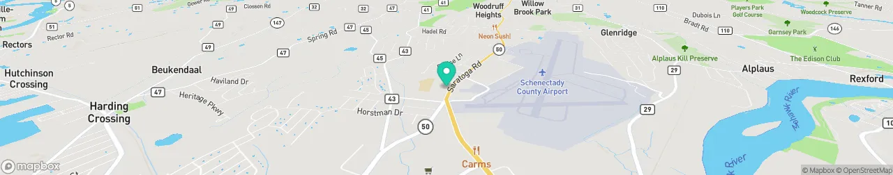 ev charging station on the map