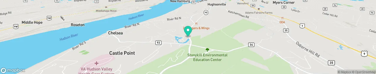 borne de recharge sur la carte