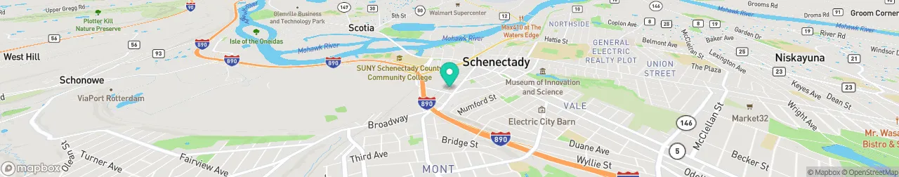 ev charging station on the map