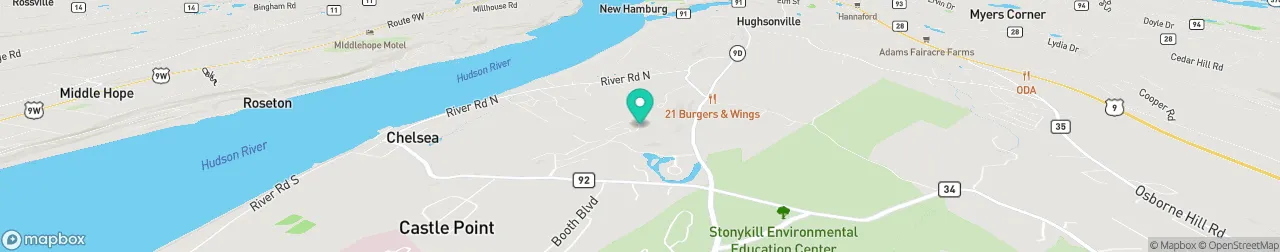 borne de recharge sur la carte