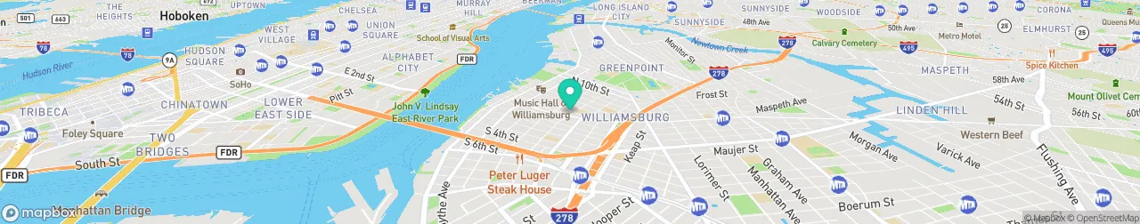 borne de recharge sur la carte