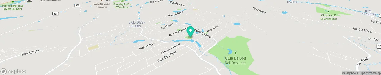 borne de recharge sur la carte