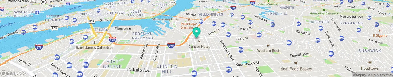 borne de recharge sur la carte