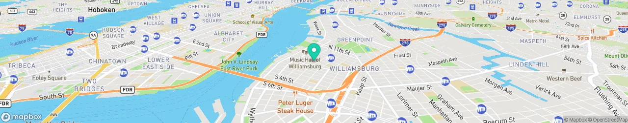 borne de recharge sur la carte