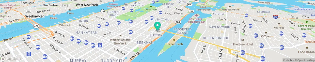 borne de recharge sur la carte