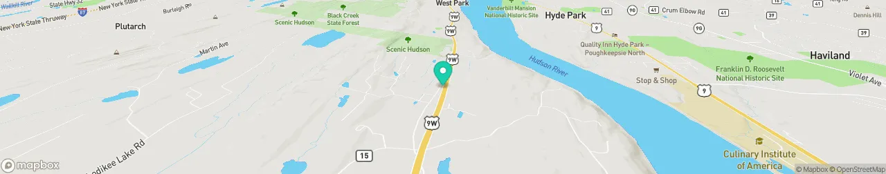 ev charging station on the map