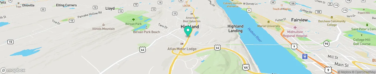 ev charging station on the map