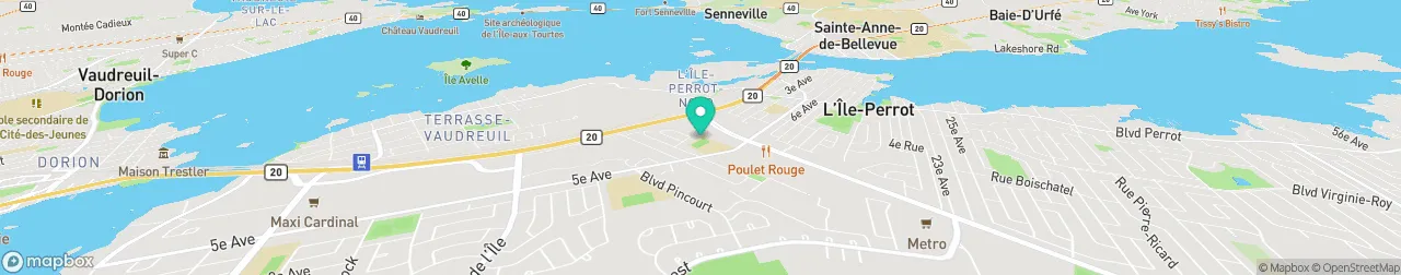 borne de recharge sur la carte