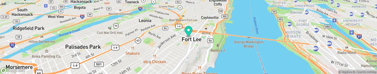 borne de recharge sur la carte