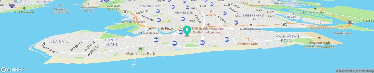 ev charging station on the map