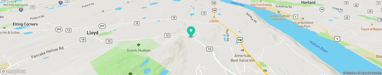 borne de recharge sur la carte