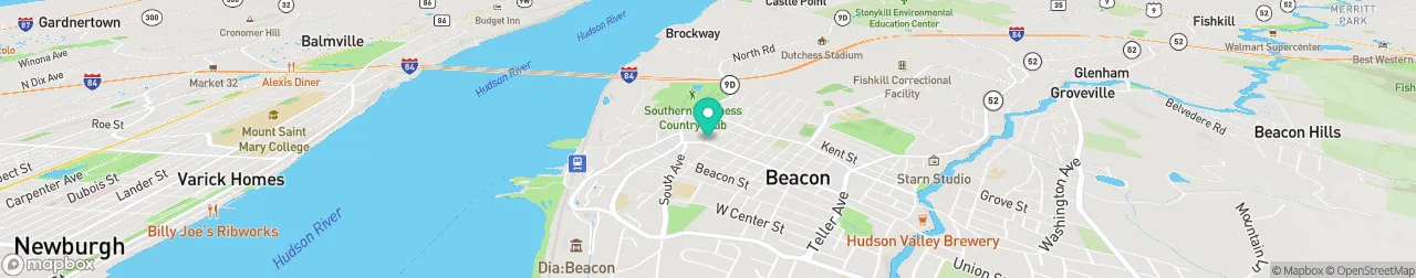 borne de recharge sur la carte