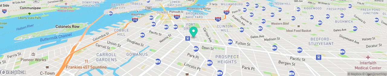 ev charging station on the map