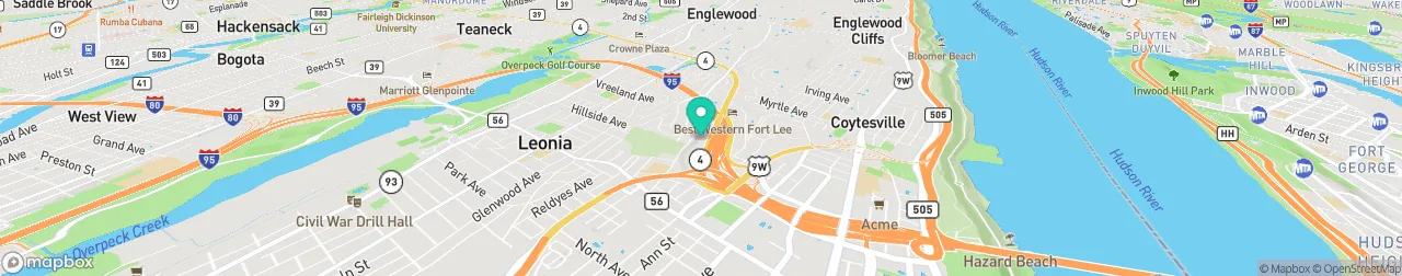 borne de recharge sur la carte