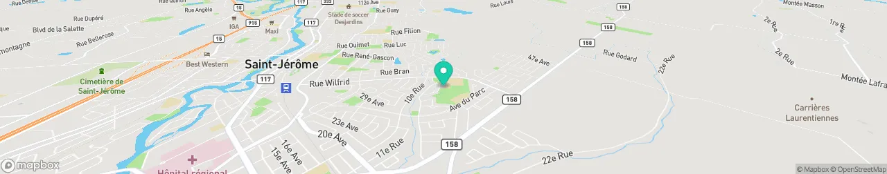 borne de recharge sur la carte