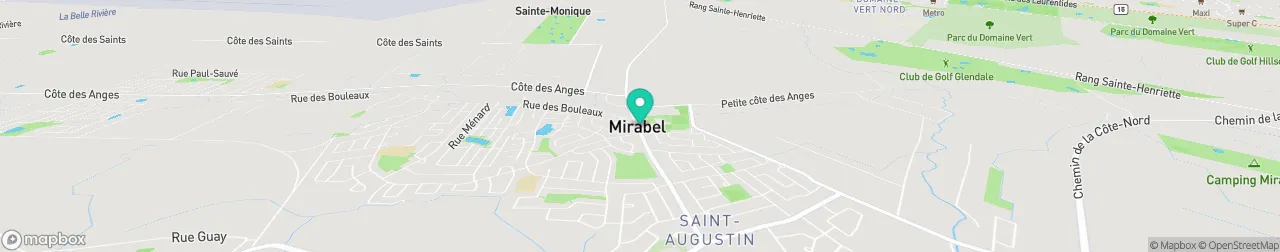 borne de recharge sur la carte