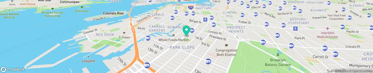 borne de recharge sur la carte