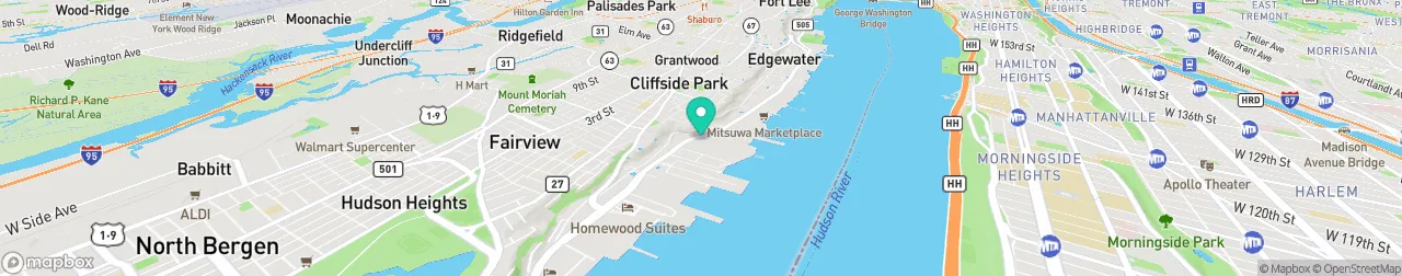 borne de recharge sur la carte