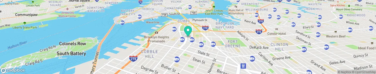 borne de recharge sur la carte