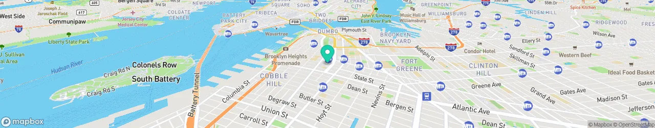 ev charging station on the map