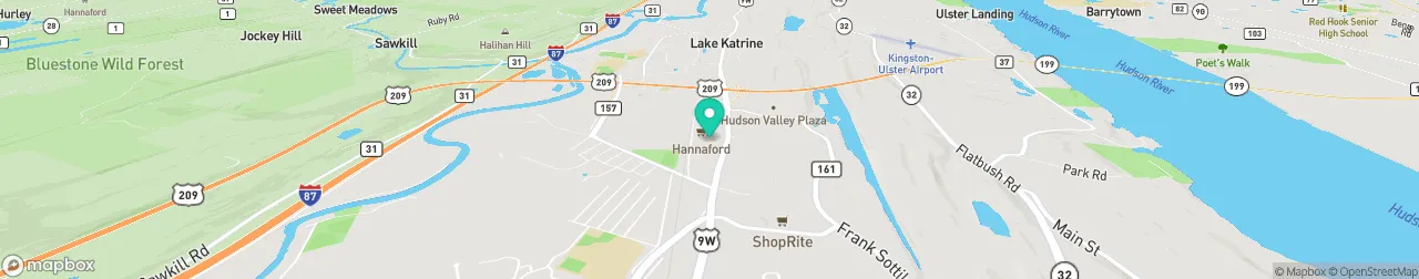 borne de recharge sur la carte