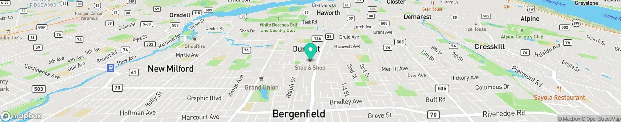 ev charging station on the map