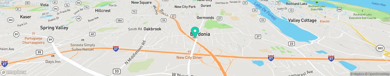 borne de recharge sur la carte