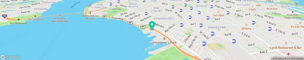 ev charging station on the map