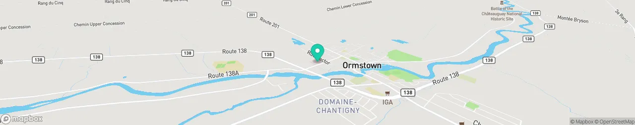 borne de recharge sur la carte