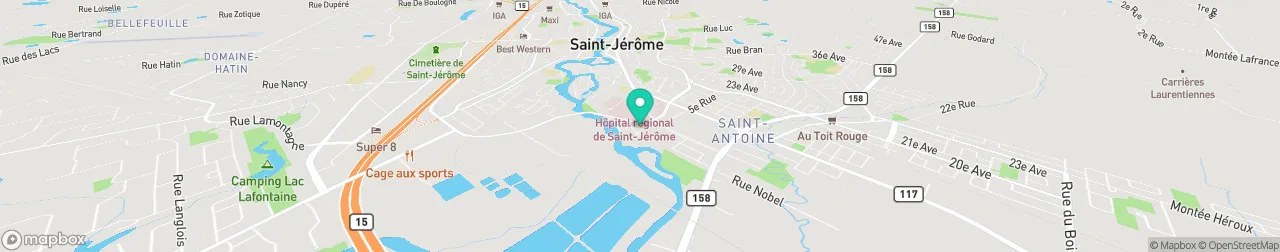 borne de recharge sur la carte