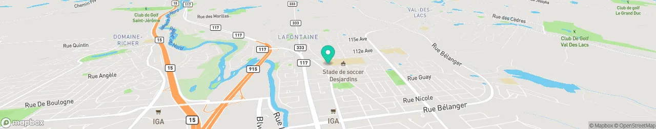 borne de recharge sur la carte