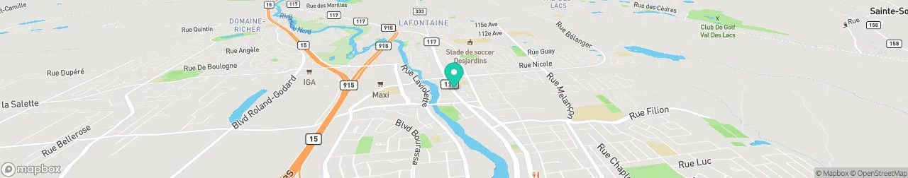 borne de recharge sur la carte