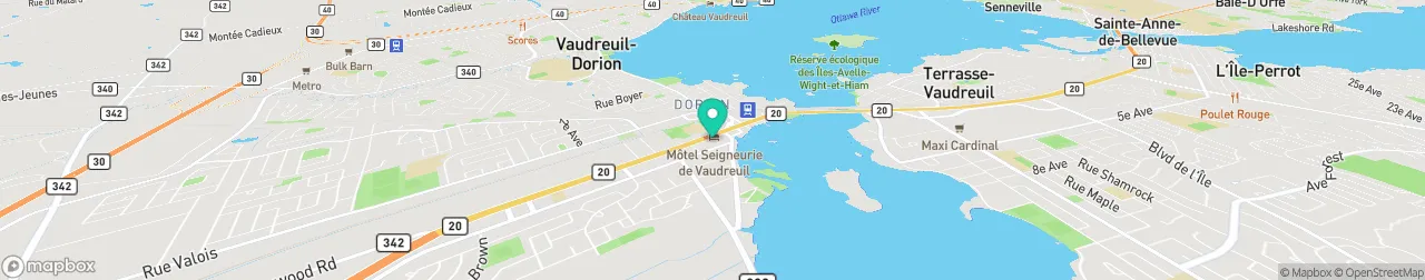 borne de recharge sur la carte