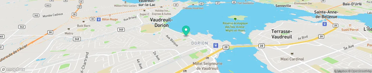 borne de recharge sur la carte