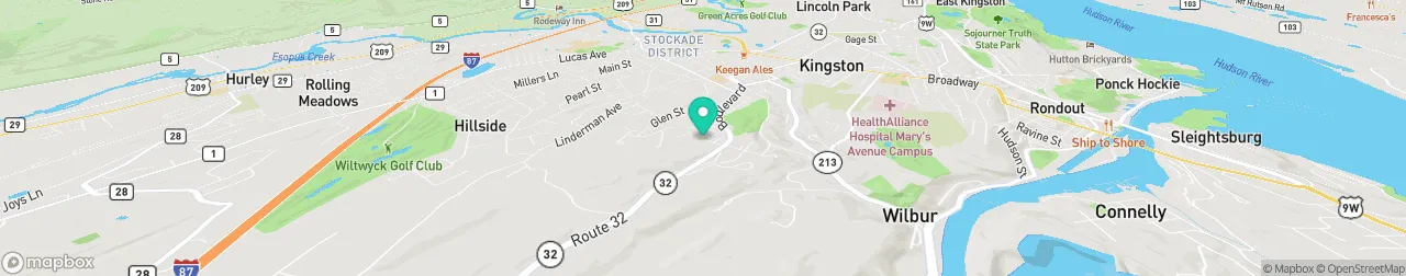 ev charging station on the map