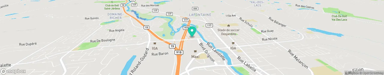 borne de recharge sur la carte