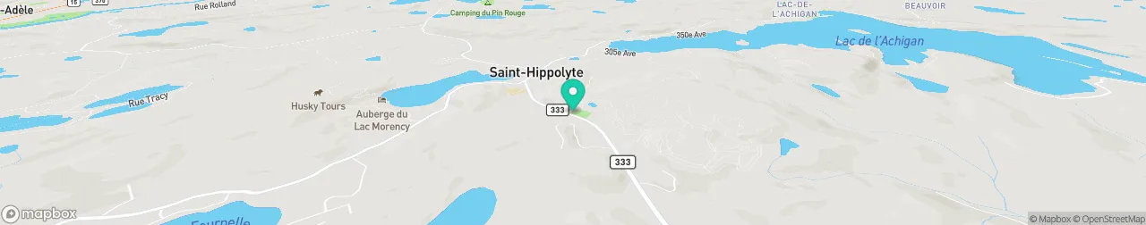 borne de recharge sur la carte