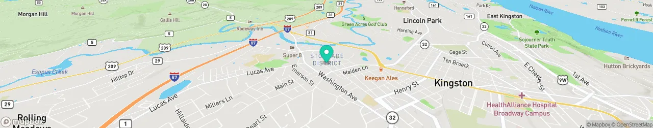 borne de recharge sur la carte