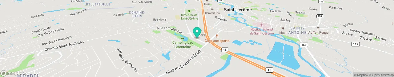 borne de recharge sur la carte