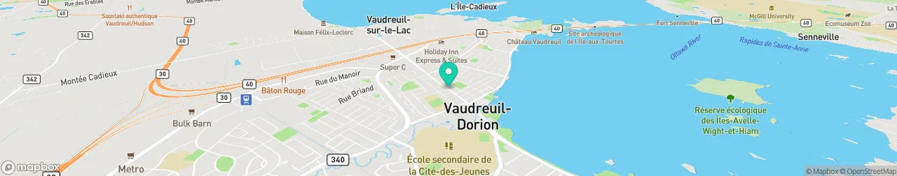 borne de recharge sur la carte