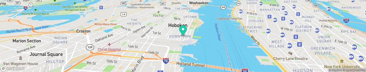 borne de recharge sur la carte