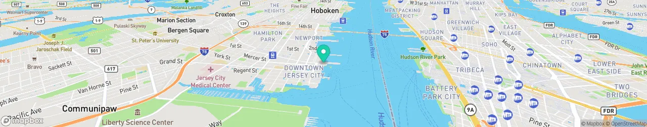 ev charging station on the map