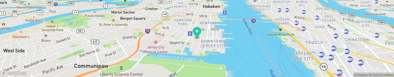 ev charging station on the map